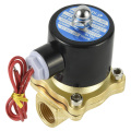 Low price 2w160 15 normally closed brass 24v dc 12v volt air water flow control solenoid valve